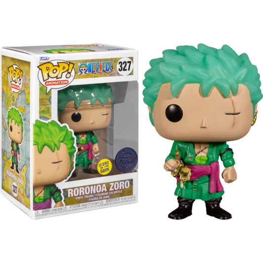 One Piece - Roronoa Zoro US Exclusive Glow Pop! Vinyl #327