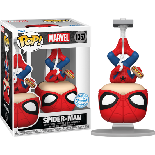Spider-Man - Spider-Man (with Hot Dog) US Exclusive Pop! Vinyl
