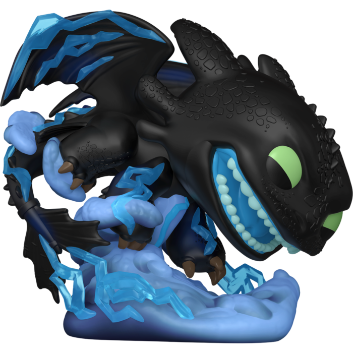HTTYD Toothless with Lightning US Exclusive Pop Vinyl Premium Ozzie Collectables