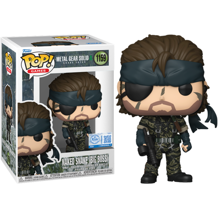 Metal Gear Solid 3 - Big Boss US Exclusive Pop! Vinyl