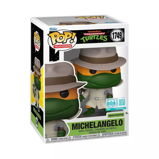 TMNT (1991) - Michelangelo in Trenchcoat Pop! Vinyl LE 9500pcs