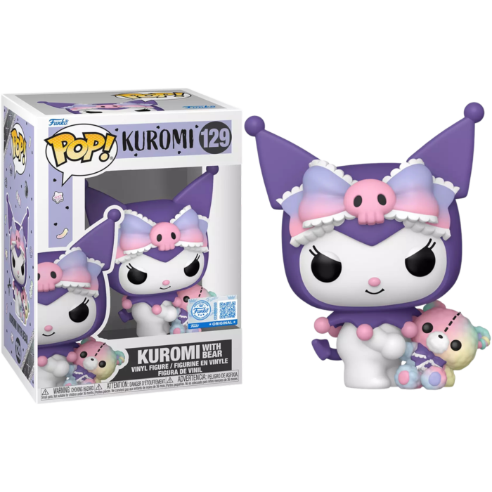Hello Kitty - Kuromi with Bear US Exclusive Pop! Vinyl