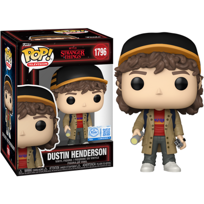 Stranger Things - Dustin Henderson (with Torch) US Exclusive Pop! Vinyl