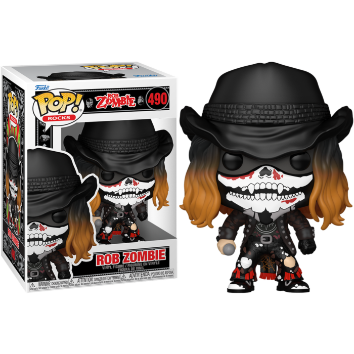 Rob Zombie - Rob Zombie (with Bandana) Pop! Vinyl