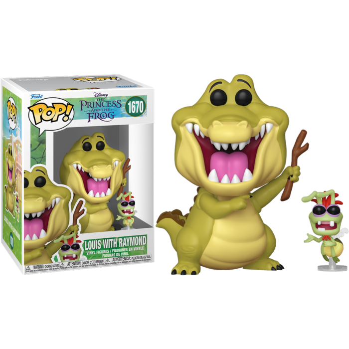 The Princess and The Frog - Louis with Raymond Pop! Vinyl