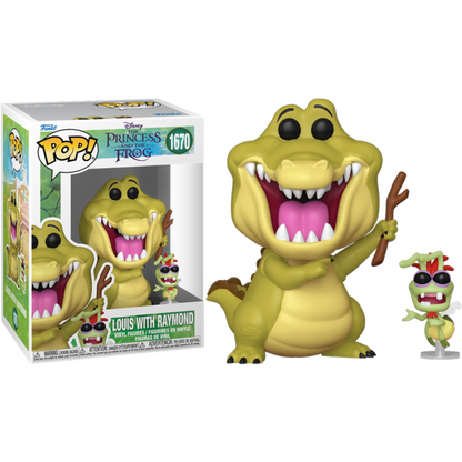 The Princess and The Frog - Louis with Raymond Pop! Vinyl