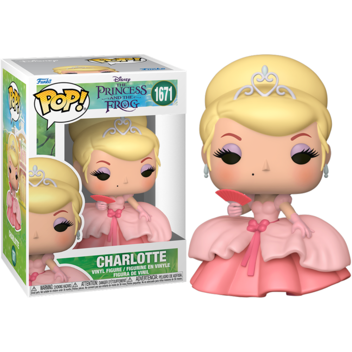 The Princess and The Frog - Charlotte Pop! Vinyl