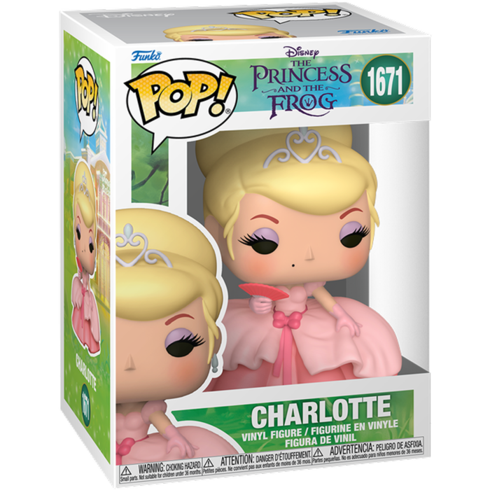 The Princess and The Frog - Charlotte Pop! Vinyl