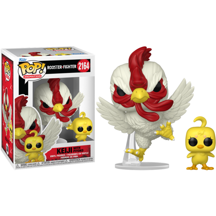 Rooster Fighter - Keiji with Piyoko Pop! Vinyl