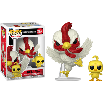 Rooster Fighter - Keiji with Piyoko Pop! Vinyl