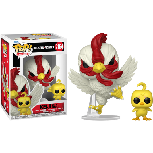 Rooster Fighter - Keiji with Piyoko Pop! Vinyl
