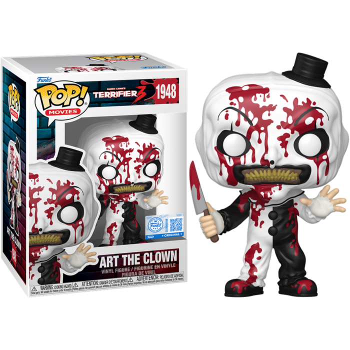 Terrifier - Art the Clown (Bloody) US Exclusive Pop! Vinyl