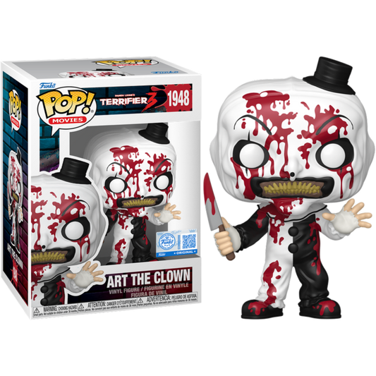 Terrifier - Art the Clown (Bloody) US Exclusive Pop! Vinyl