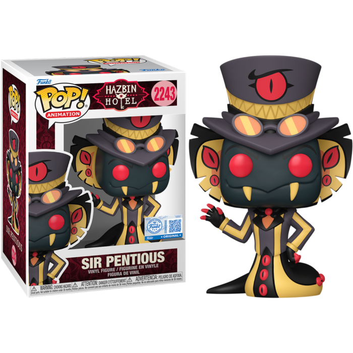 Hazbin Hotel - Sir Pentious US Exclusive Pop! Vinyl!