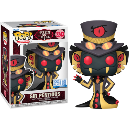 Hazbin Hotel - Sir Pentious US Exclusive Pop! Vinyl!