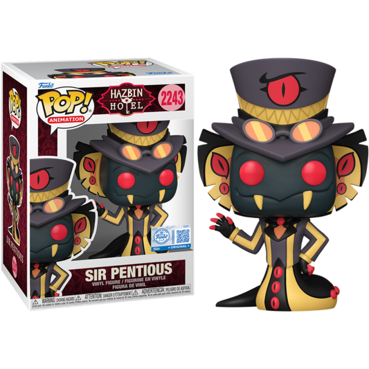 Hazbin Hotel - Sir Pentious US Exclusive Pop! Vinyl!