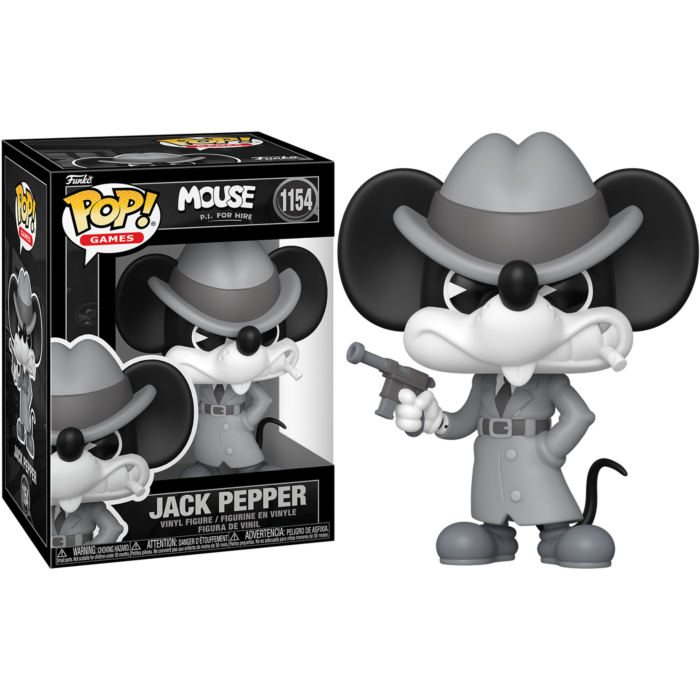 MOUSE: P.I. For Hire - Jack Pepper Pop! Vinyl