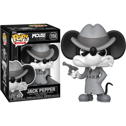 MOUSE: P.I. For Hire - Jack Pepper Pop! Vinyl