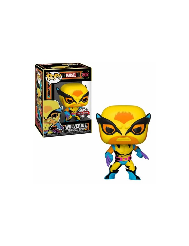 Marvel - Wolverine Blacklight Pop Vinyl #802