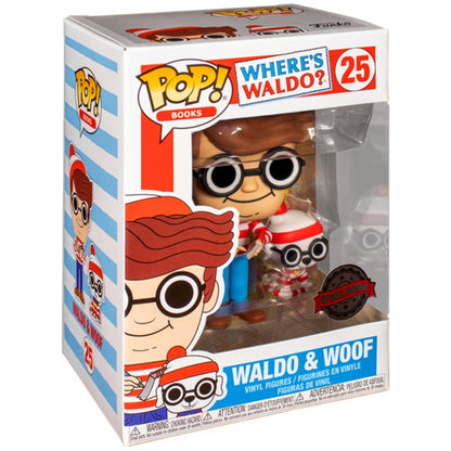 Where's Waldo - Waldo with Dog US Exclusive Pop! Vinyl #25