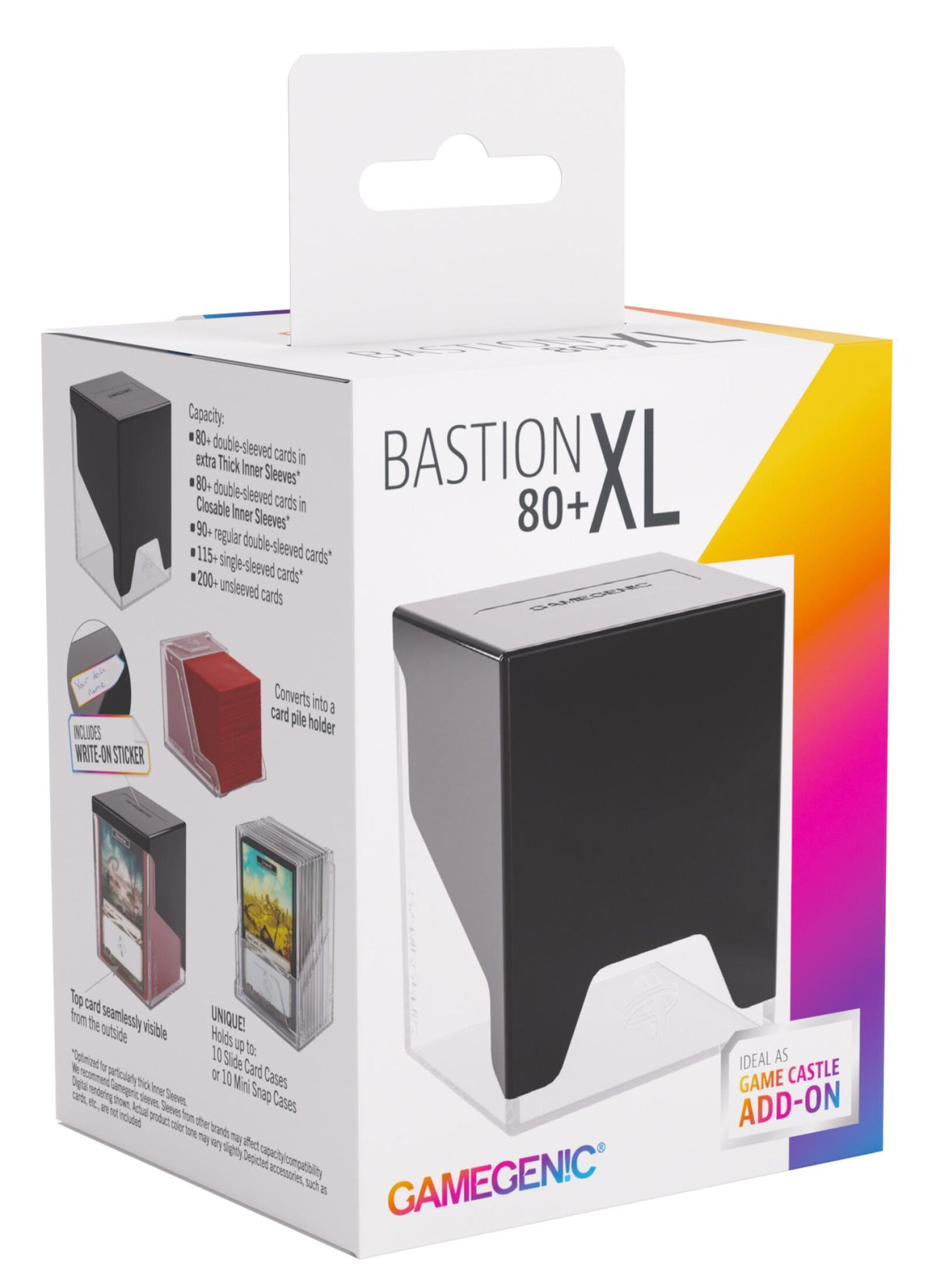Gamegenic Bastion 80+ XL Black/Clear