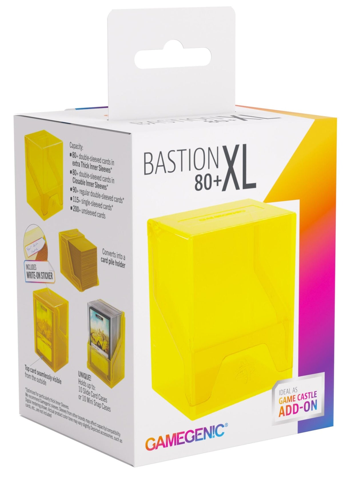 Gamegenic Bastion 80+ XL Yellow