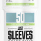 Gamegenic Just Sleeves - Size Code GREEN - Standard American Sized (59mm x 91mm) (50 Sleeves Per Pack)