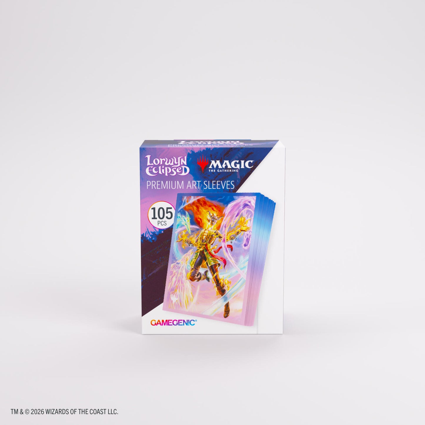 Gamegenic Magic The Gathering Lorwyn Eclipsed Premium Art Sleeves - Ashling, the Limitless (66mm x 92mm) (105 Sleeves Per Pack)
