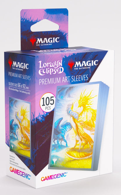 Gamegenic Magic The Gathering Lorwyn Eclipsed Premium Art Sleeves - Celestial Reunion (66mm x 92mm) (105 Sleeves Per Pack)