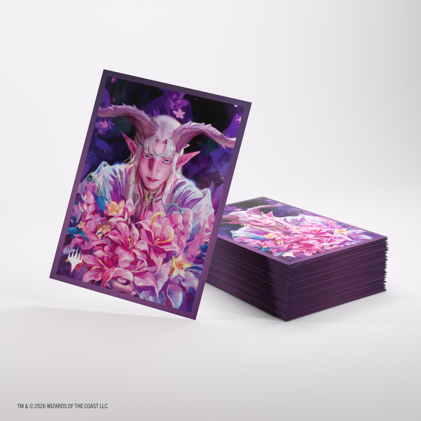 Gamegenic Magic The Gathering Lorwyn Eclipsed Premium Art Sleeves - Dawnhand Eulogist (66mm x 92mm) (105 Sleeves Per Pack)