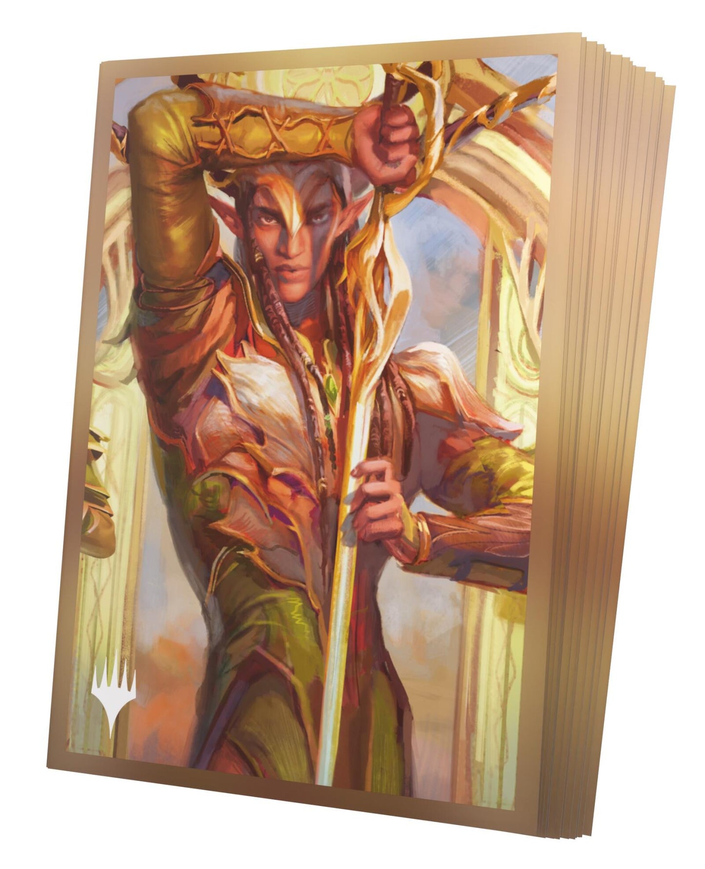 Gamegenic Magic The Gathering Lorwyn Eclipsed Premium Art Sleeves - Morcants Loyalist (66mm x 92mm) (105 Sleeves Per Pack)