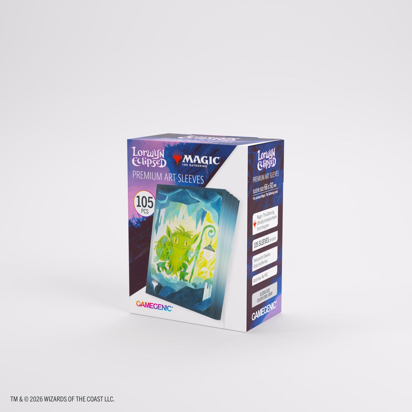 Gamegenic Magic The Gathering Lorwyn Eclipsed Premium Art Sleeves - Mutable Explorer (66mm x 92mm) (105 Sleeves Per Pack)