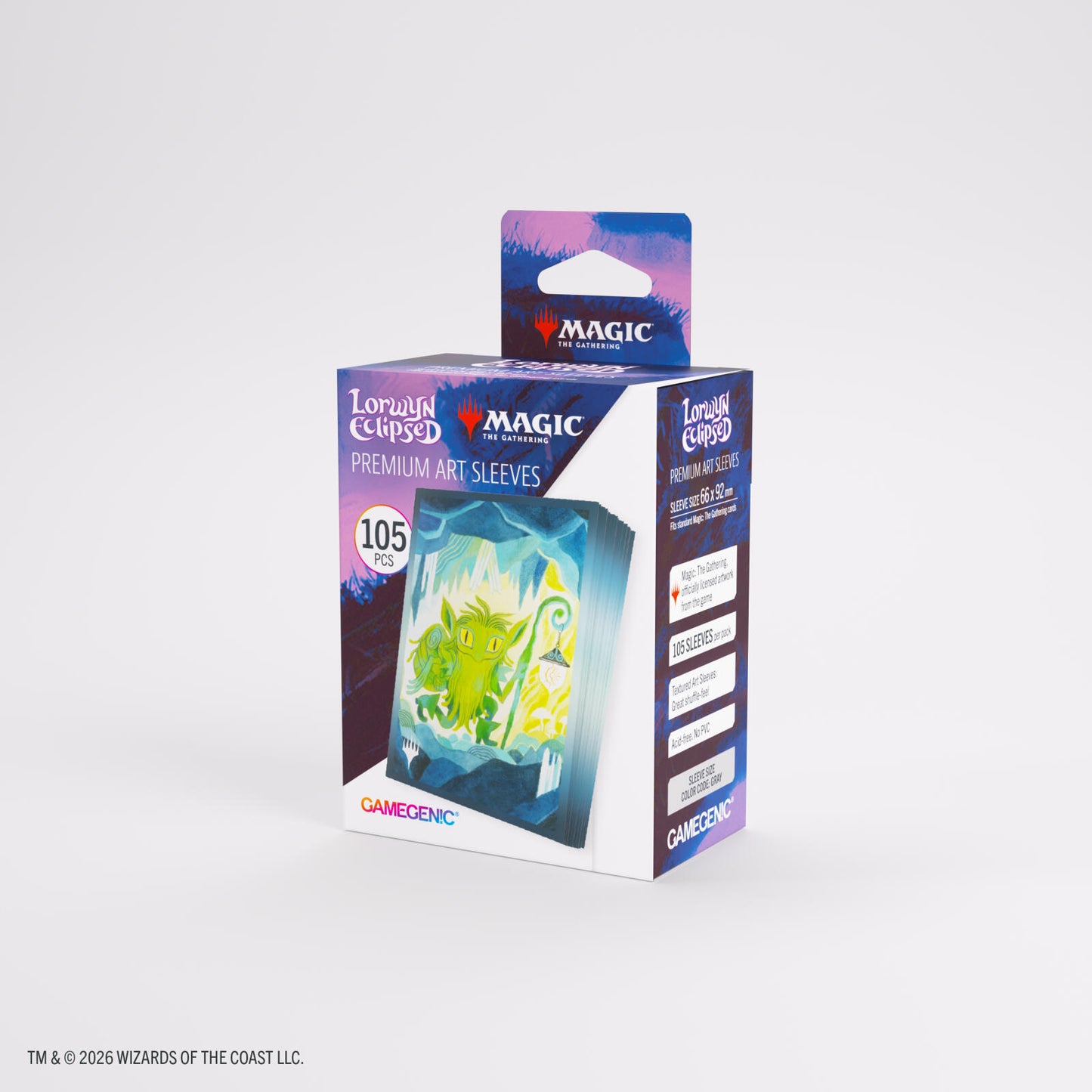 Gamegenic Magic The Gathering Lorwyn Eclipsed Premium Art Sleeves - Mutable Explorer (66mm x 92mm) (105 Sleeves Per Pack)
