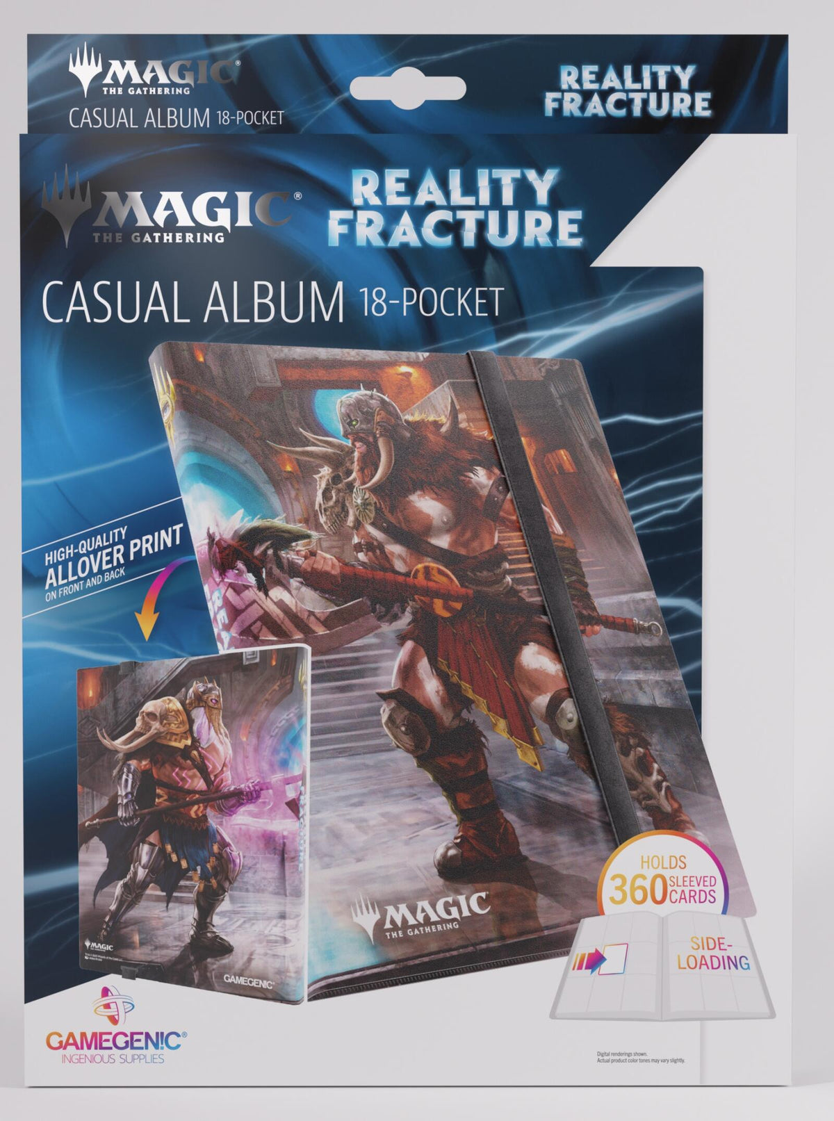 Gamegenic Magic The Gathering Reality Fracture Casual Album 18-Pocket - Garruk of the Veil/Garruk Uncursed