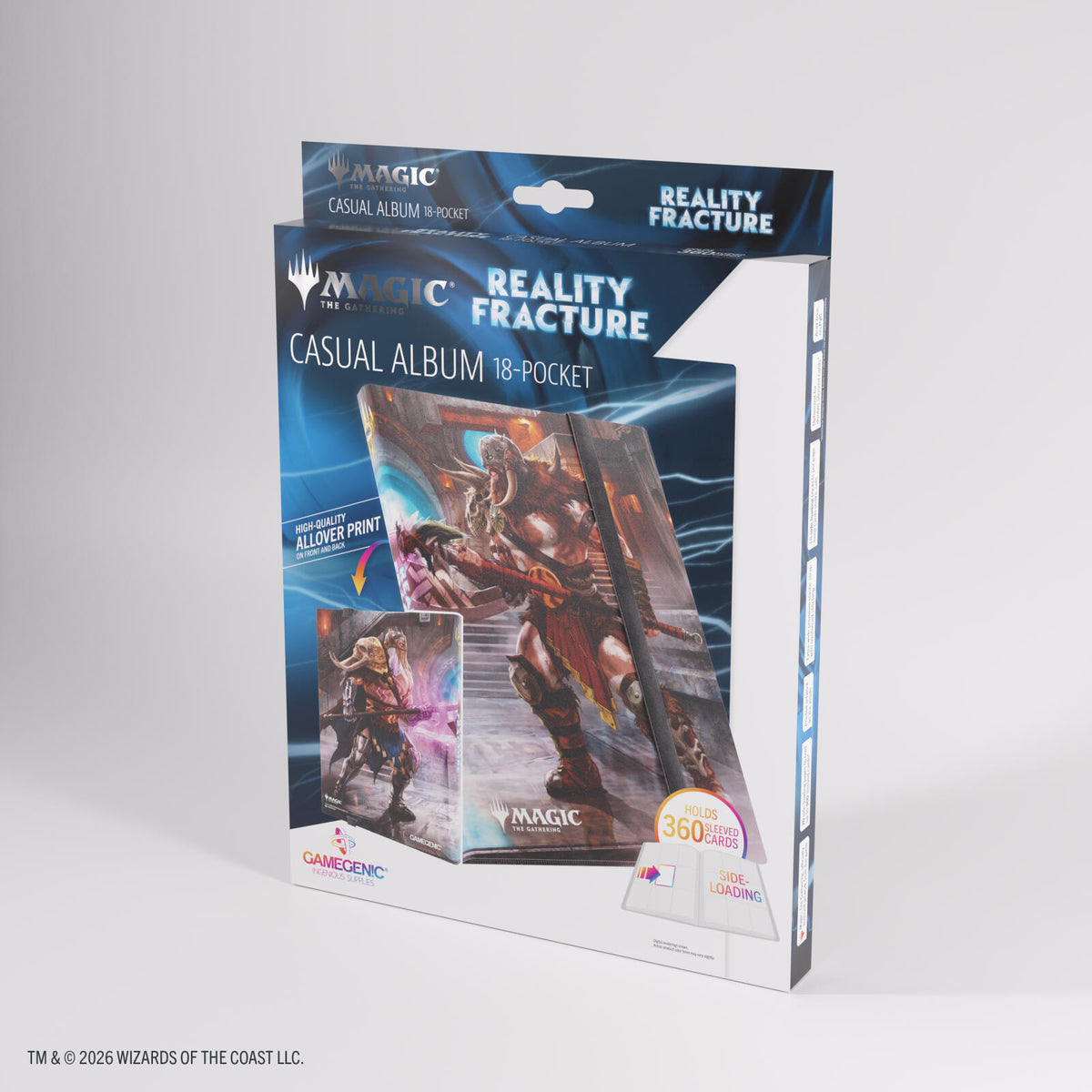 Gamegenic Magic The Gathering Reality Fracture Casual Album 18-Pocket - Garruk of the Veil/Garruk Uncursed