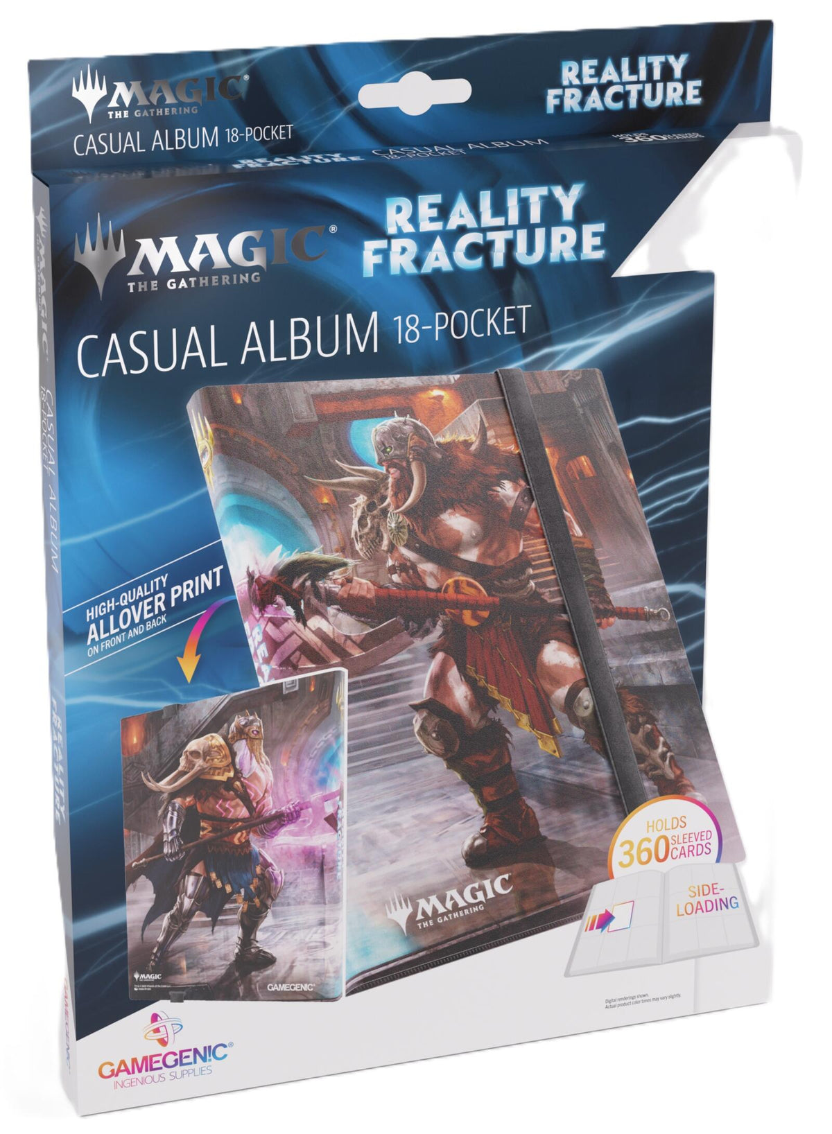 Gamegenic Magic The Gathering Reality Fracture Casual Album 18-Pocket - Garruk of the Veil/Garruk Uncursed