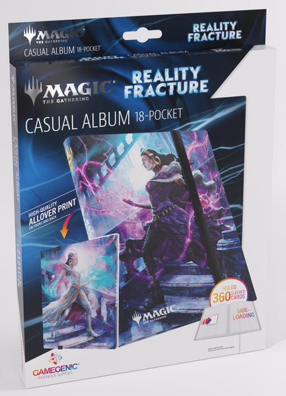 Gamegenic Magic The Gathering Reality Fracture Casual Album 18-Pocket - Liliana, Devoted Healer/Liliana, Callous Necromancer