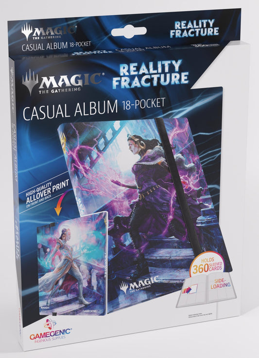 Gamegenic Magic The Gathering Reality Fracture Casual Album 18-Pocket - Liliana, Devoted Healer/Liliana, Callous Necromancer