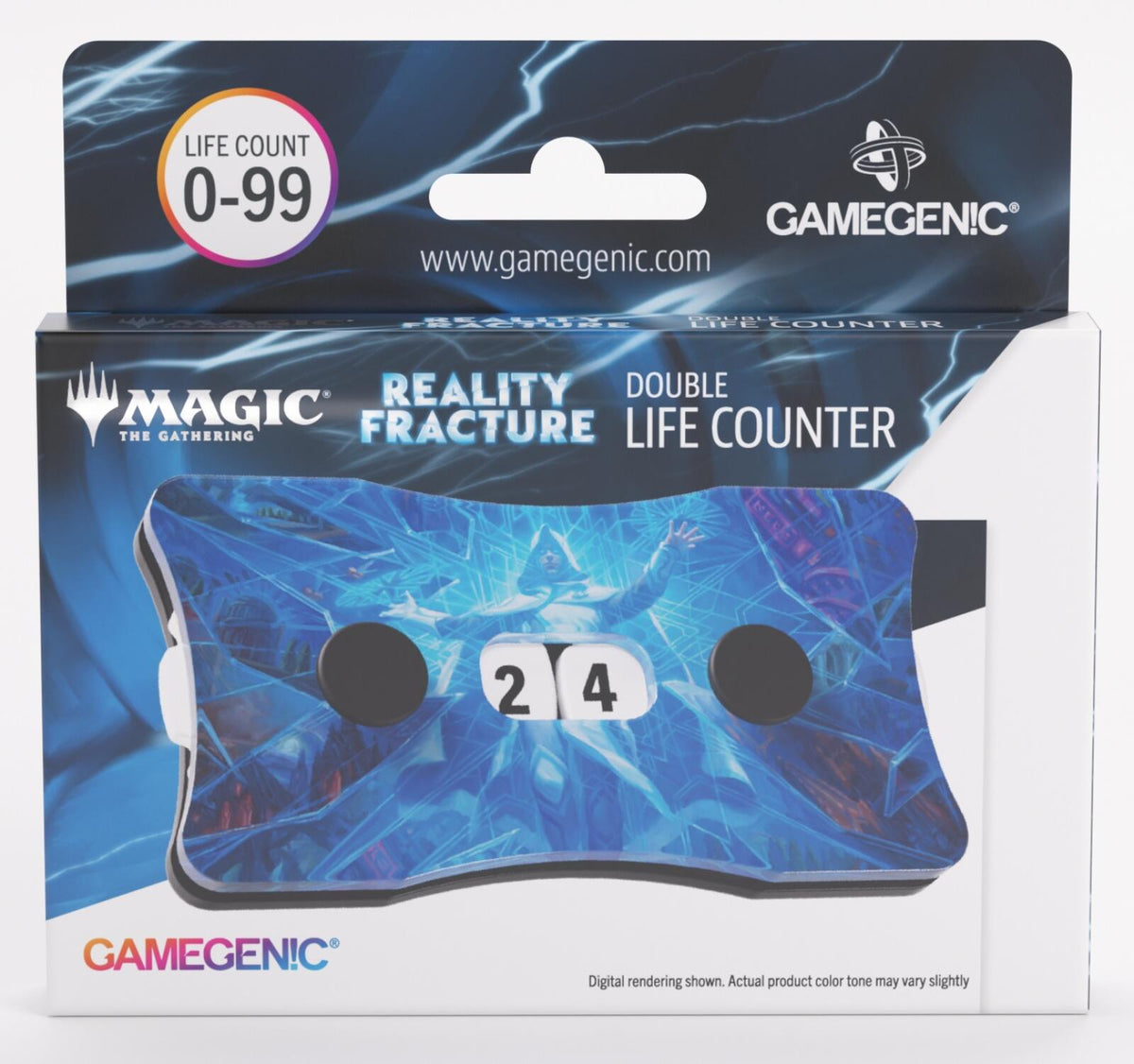 Gamegenic Magic The Gathering Reality Fracture Double Life Counter - Overwrite the Multiverse