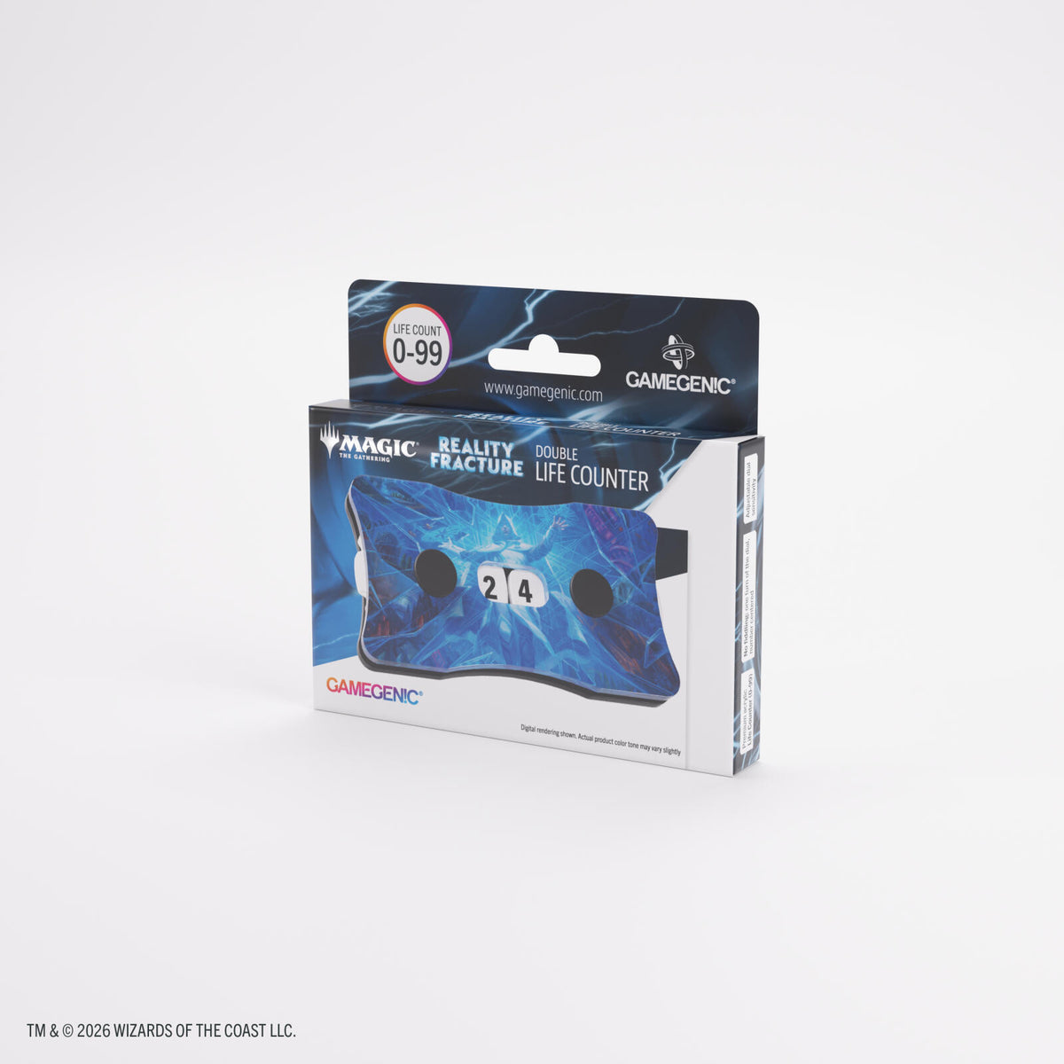 Gamegenic Magic The Gathering Reality Fracture Double Life Counter - Overwrite the Multiverse