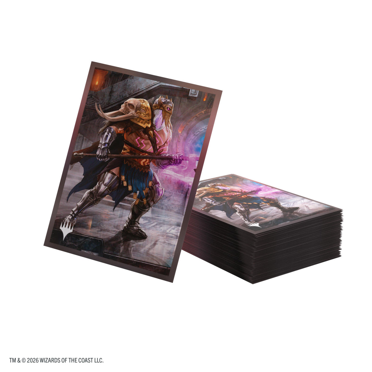 Gamegenic Magic The Gathering Reality Fracture Premium Art Sleeves - Garruk of the Veil (66 x 92 mm) (105 Sleeves Per Pack)