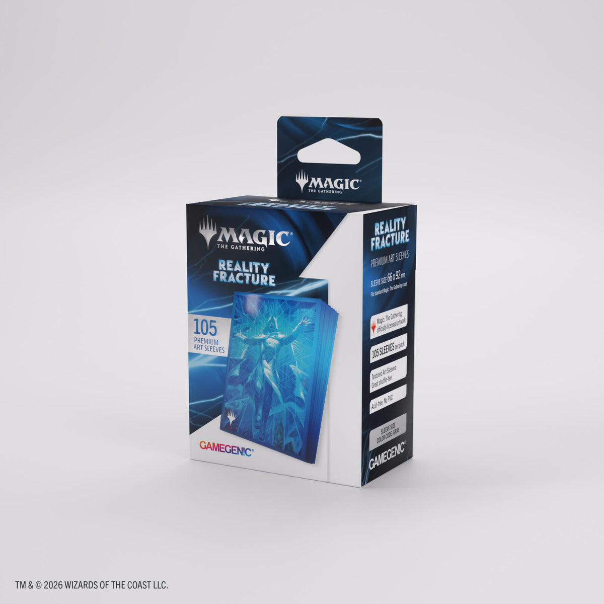 Gamegenic Magic The Gathering Reality Fracture Premium Art Sleeves - Overwrite the Multiverse (66 x 92 mm) (105 Sleeves Per Pack)