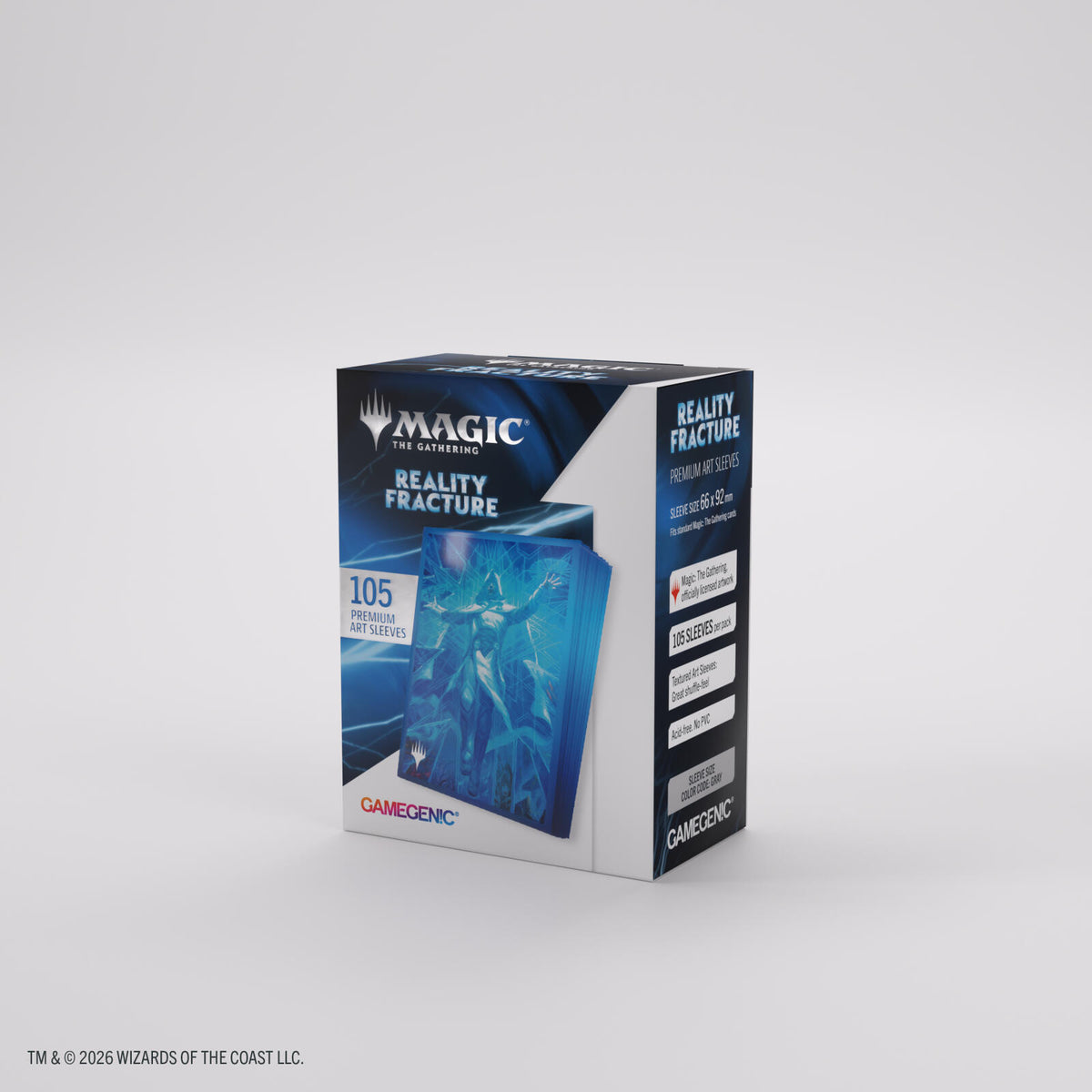 Gamegenic Magic The Gathering Reality Fracture Premium Art Sleeves - Overwrite the Multiverse (66 x 92 mm) (105 Sleeves Per Pack)