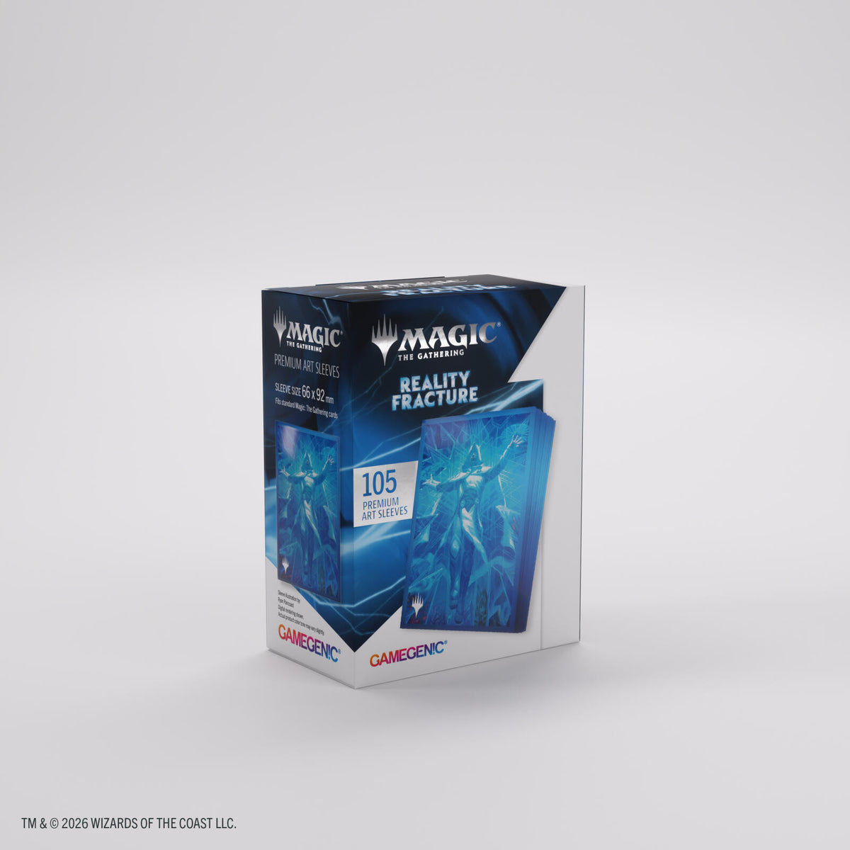 Gamegenic Magic The Gathering Reality Fracture Premium Art Sleeves - Overwrite the Multiverse (66 x 92 mm) (105 Sleeves Per Pack)
