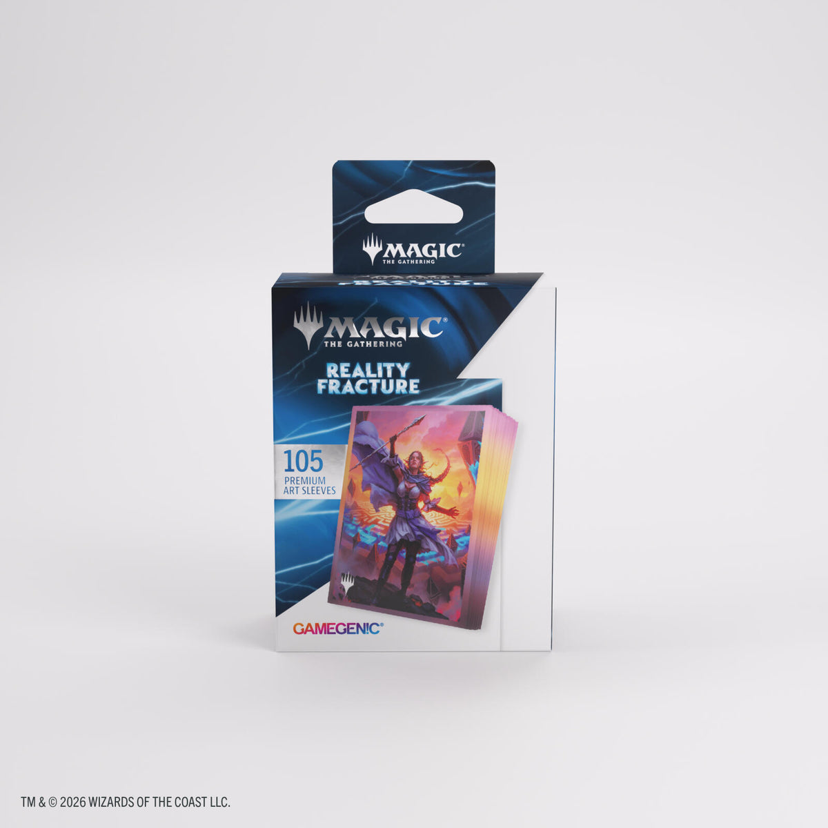 Gamegenic Magic The Gathering Reality Fracture Premium Art Sleeves - Nissa, Leyline Tamer (66 x 92 mm) (105 Sleeves Per Pack)