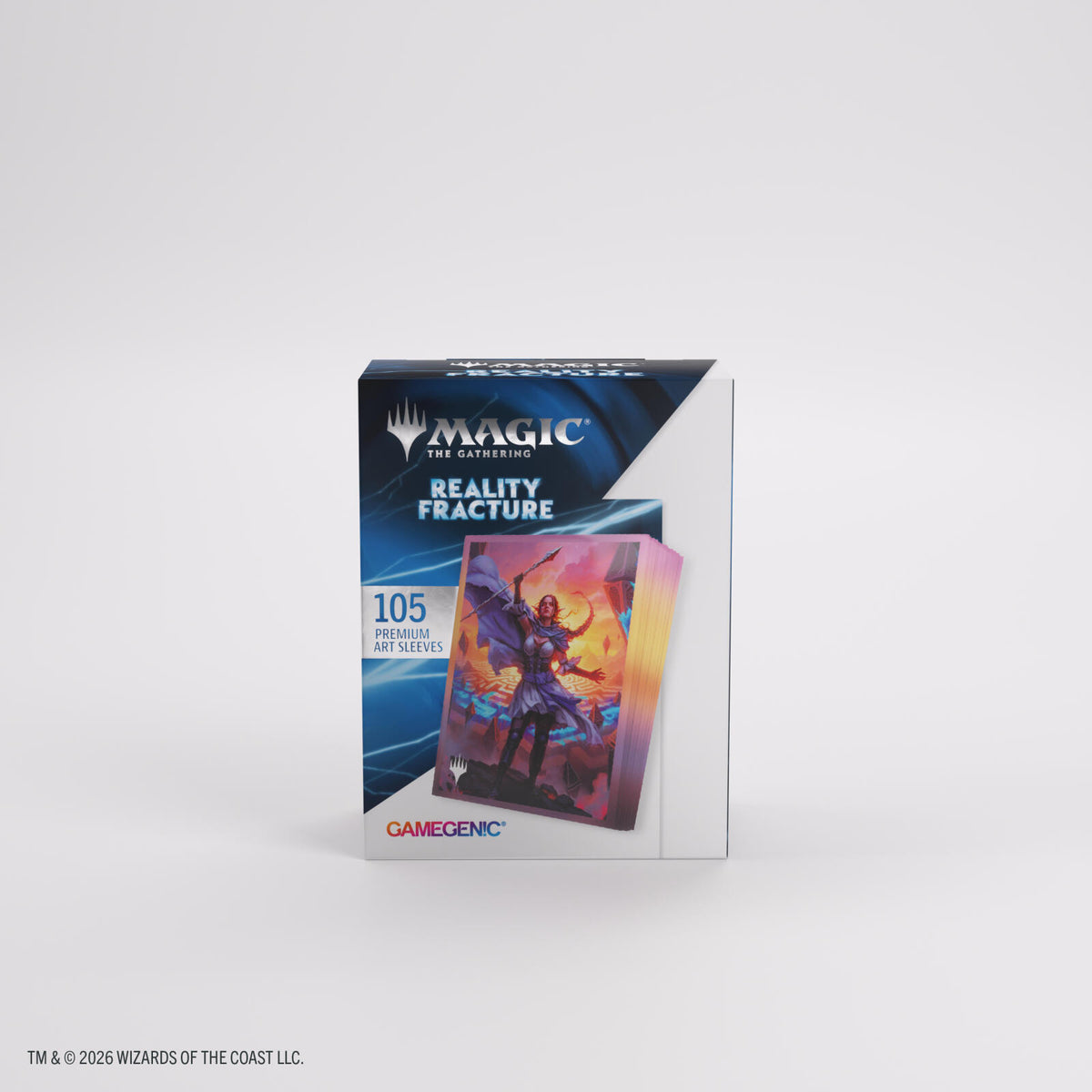 Gamegenic Magic The Gathering Reality Fracture Premium Art Sleeves - Nissa, Leyline Tamer (66 x 92 mm) (105 Sleeves Per Pack)