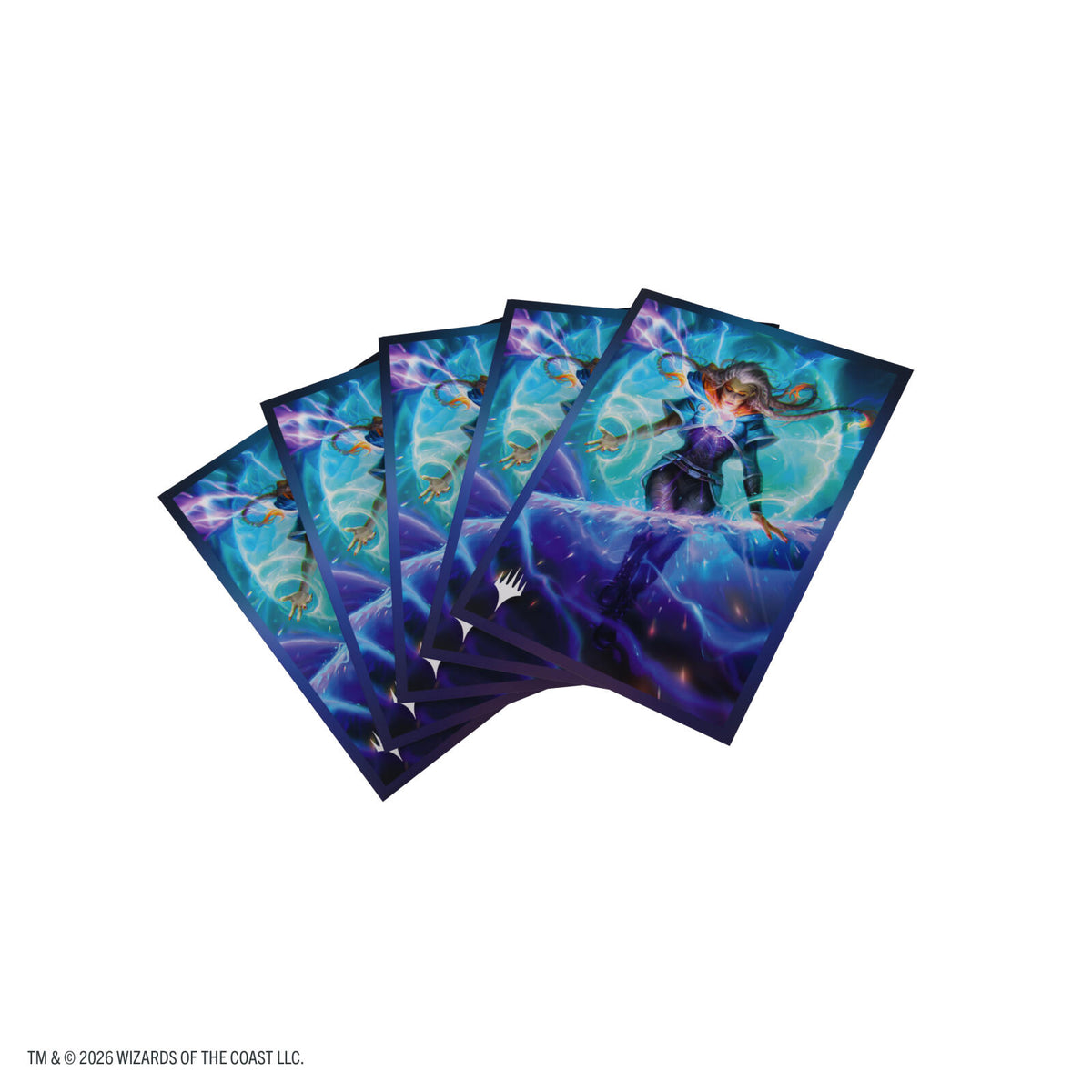 Gamegenic Magic The Gathering Reality Fracture Premium Art Sleeves - Entrust the Spark (66 x 92 mm) (105 Sleeves Per Pack)