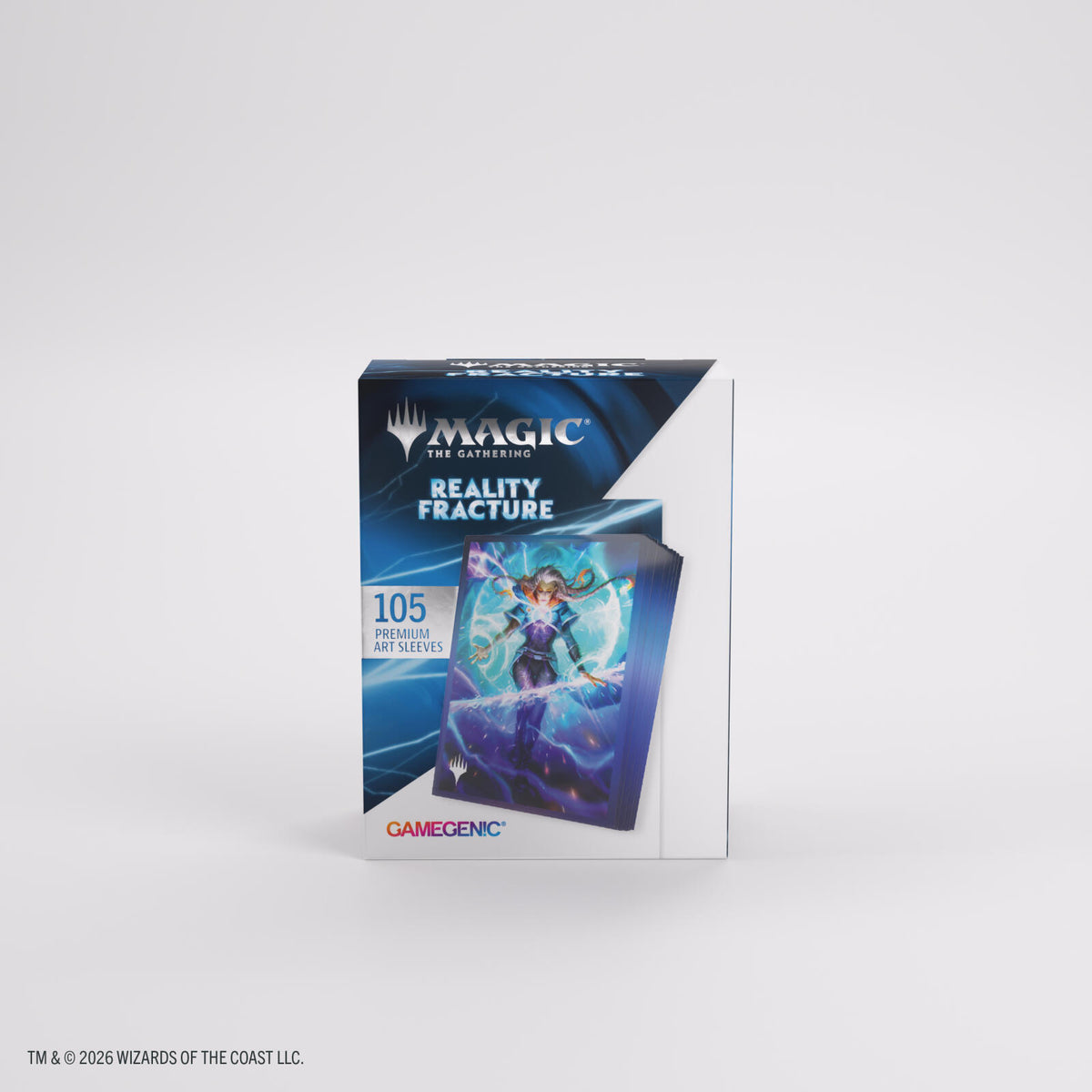 Gamegenic Magic The Gathering Reality Fracture Premium Art Sleeves - Entrust the Spark (66 x 92 mm) (105 Sleeves Per Pack)