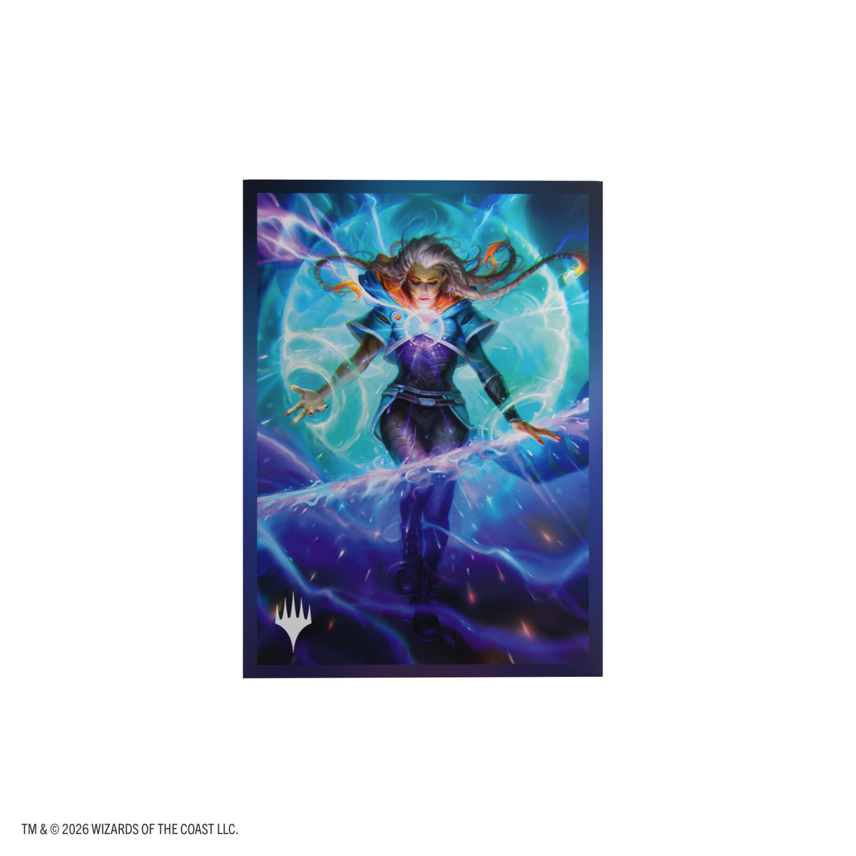 Gamegenic Magic The Gathering Reality Fracture Premium Art Sleeves - Entrust the Spark (66 x 92 mm) (105 Sleeves Per Pack)