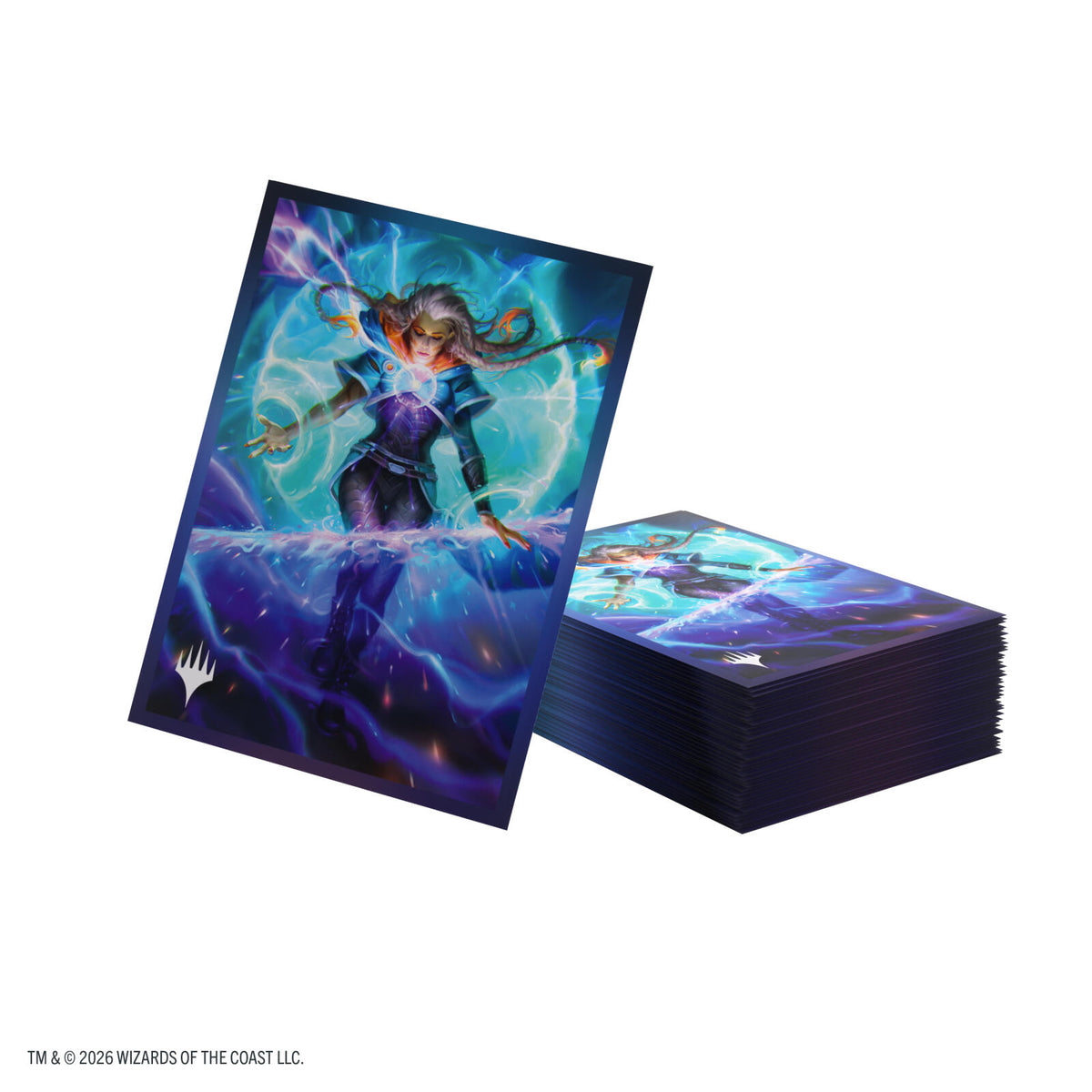 Gamegenic Magic The Gathering Reality Fracture Premium Art Sleeves - Entrust the Spark (66 x 92 mm) (105 Sleeves Per Pack)